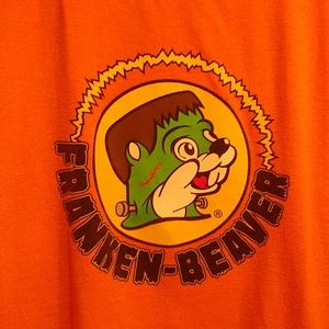Franken-Beaver T Shirt Size Large